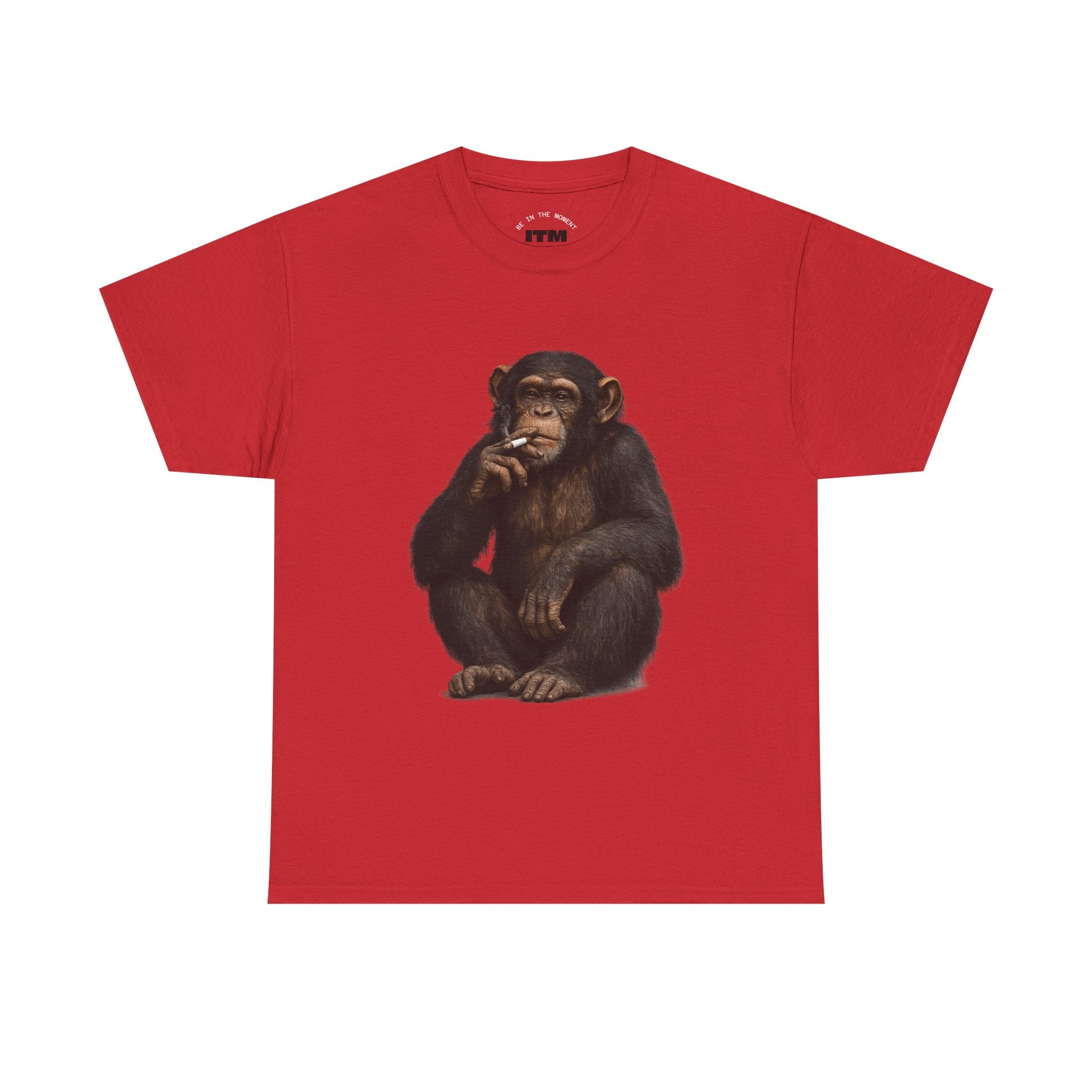 Chimpanzee Smoking
