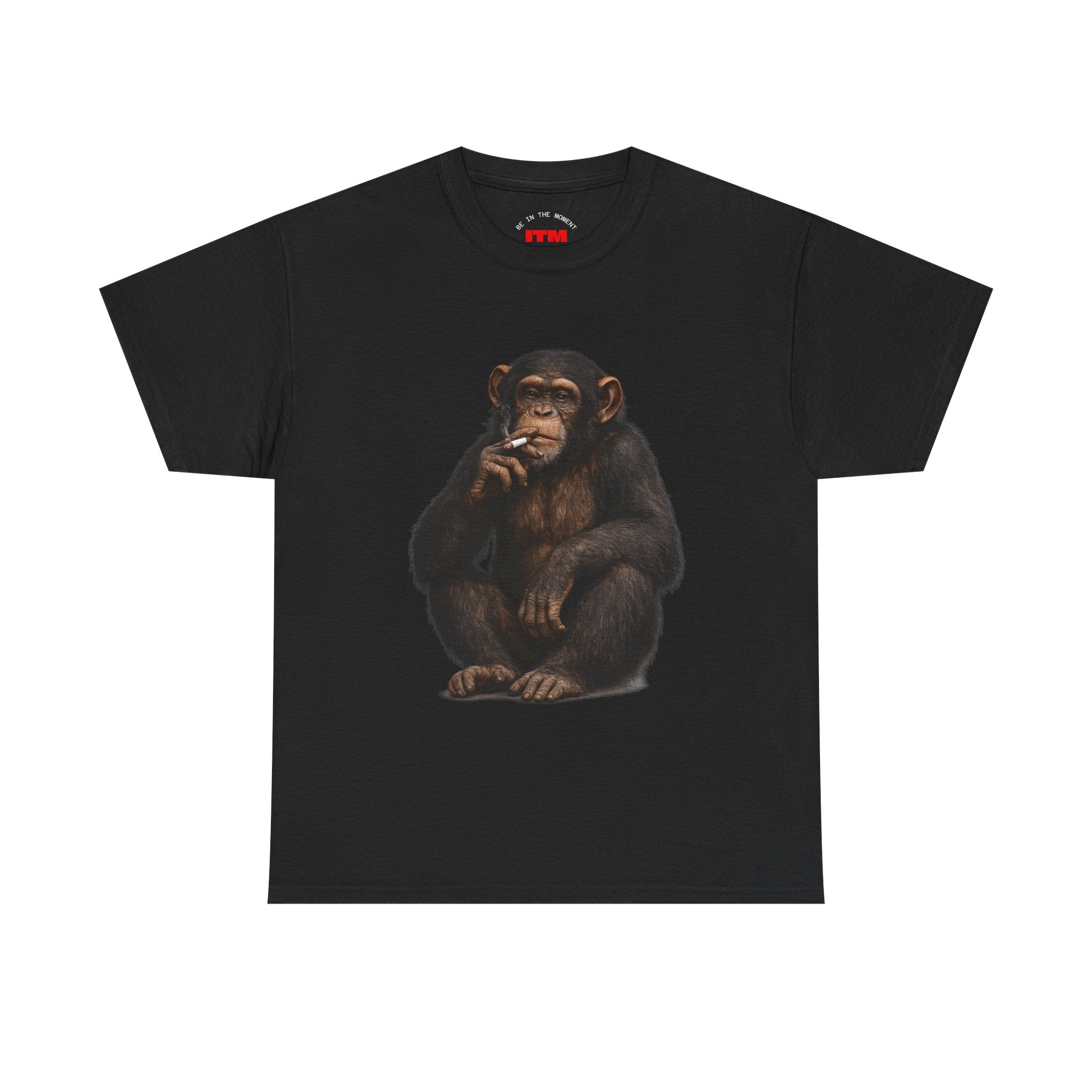 Chimpanzee Smoking