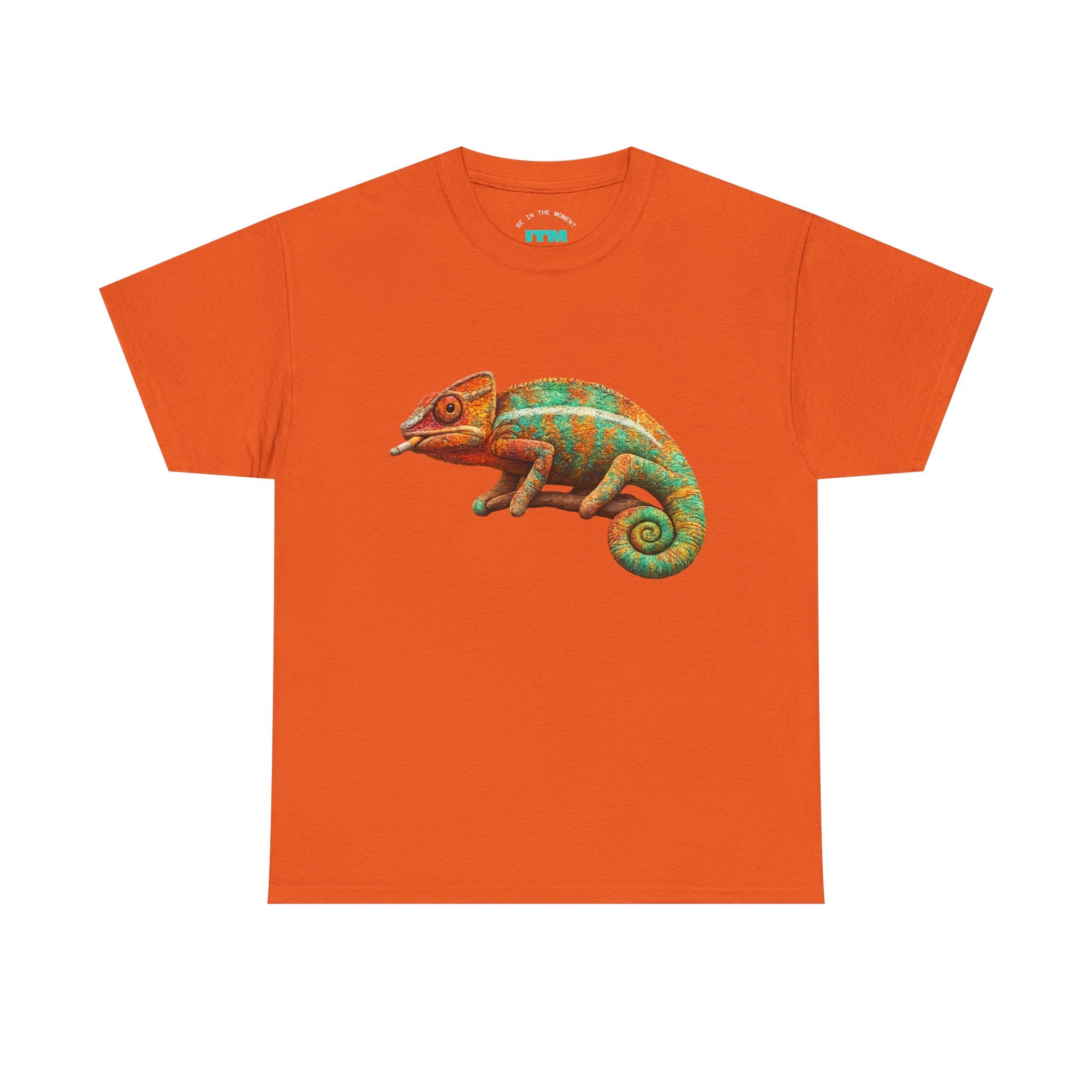 Chameleon Smoking