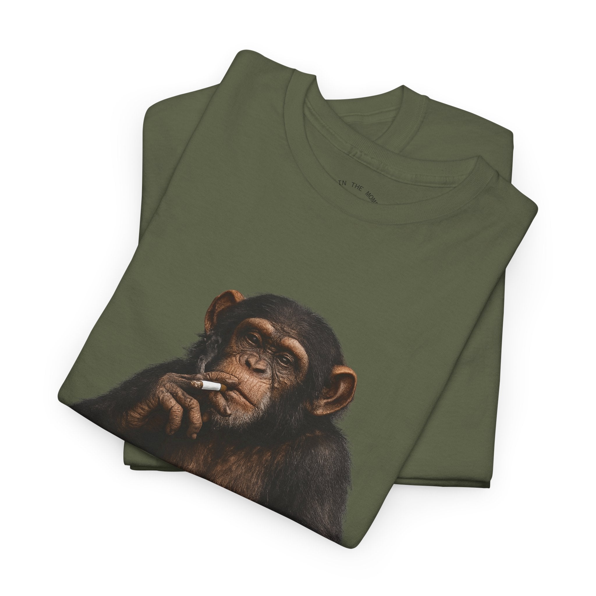 Chimpanzee Smoking
