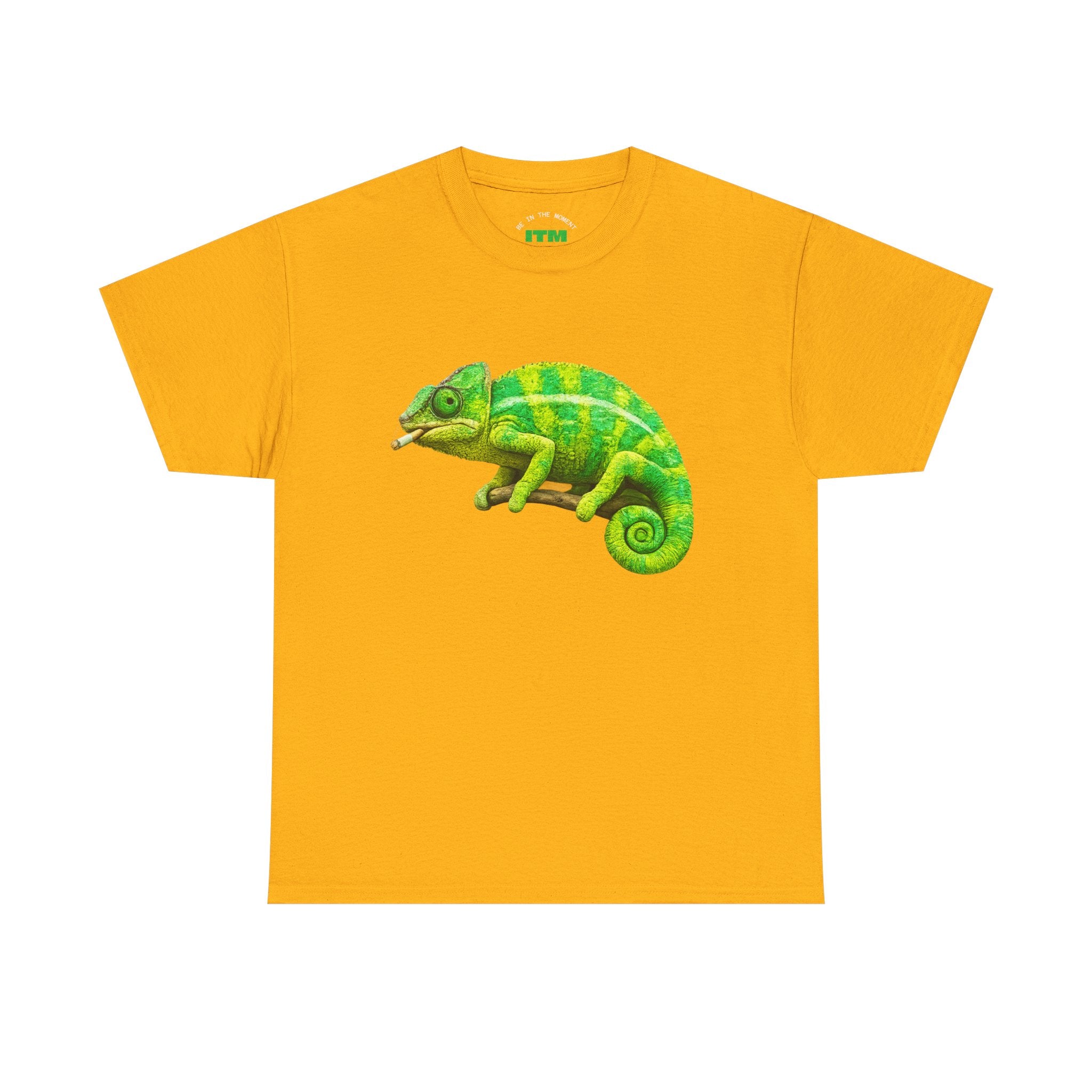 Chameleon Smoking