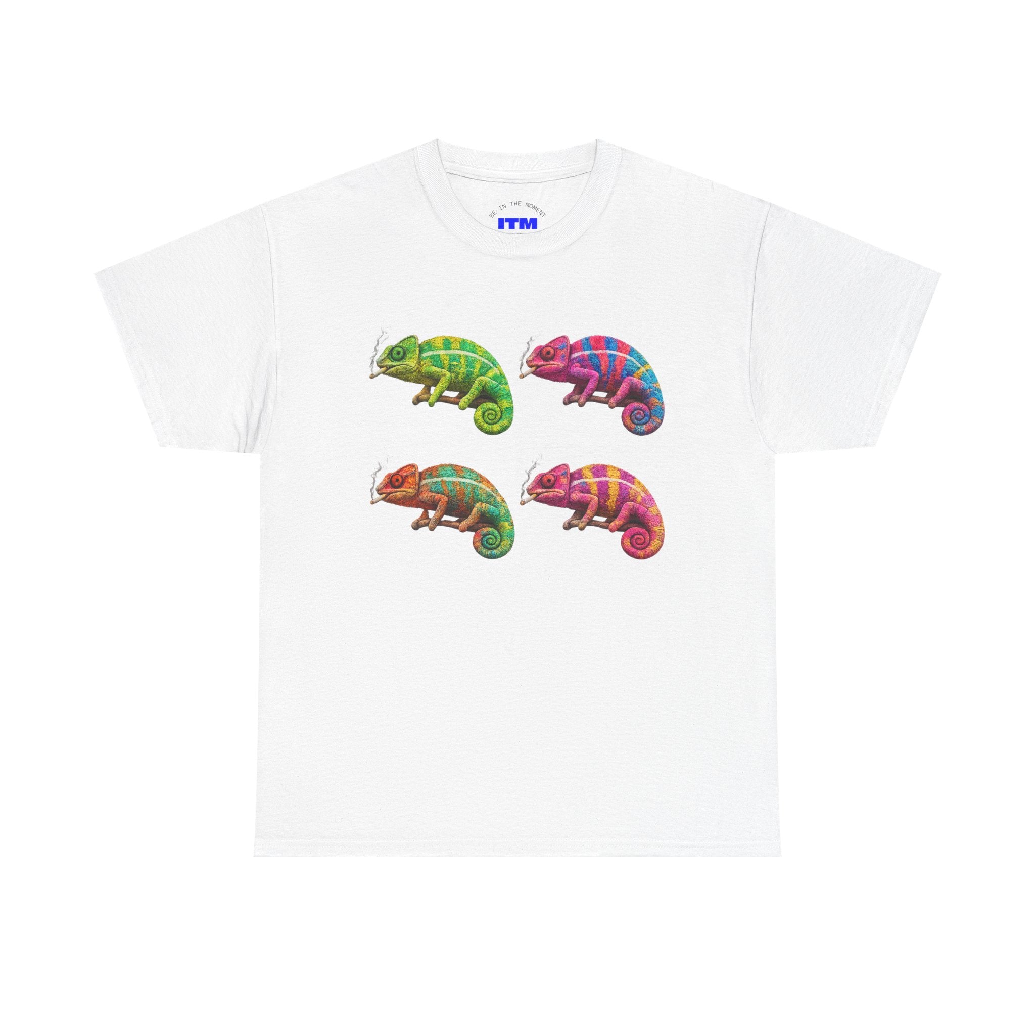 Chameleon Smoking