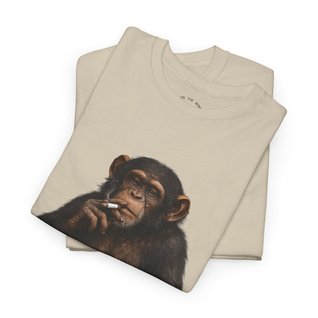 Chimpanzee Smoking