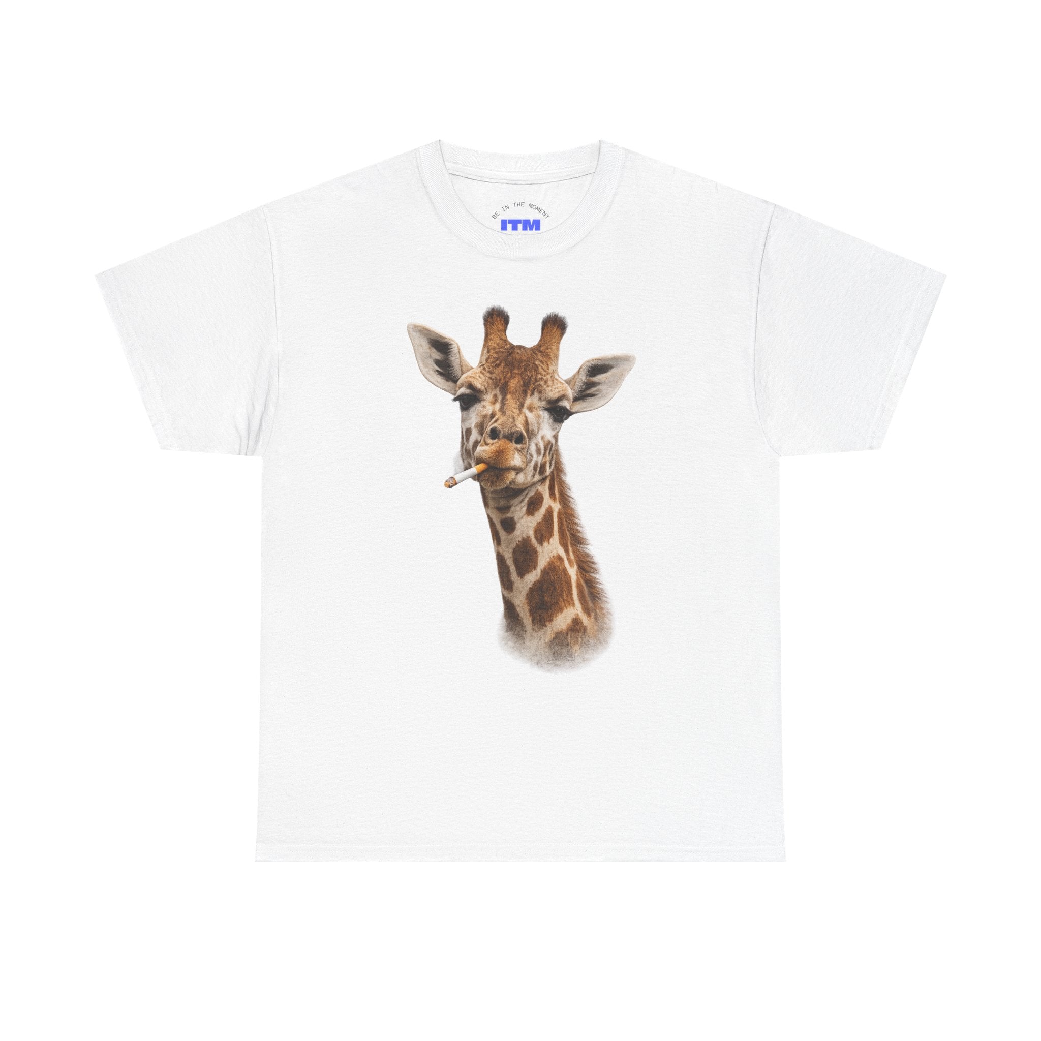 Giraffe Smoking