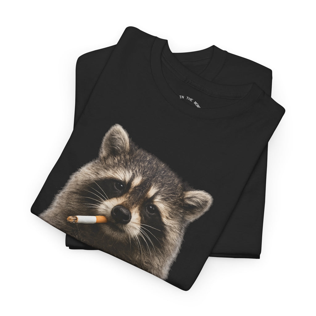 Raccoon Smoking