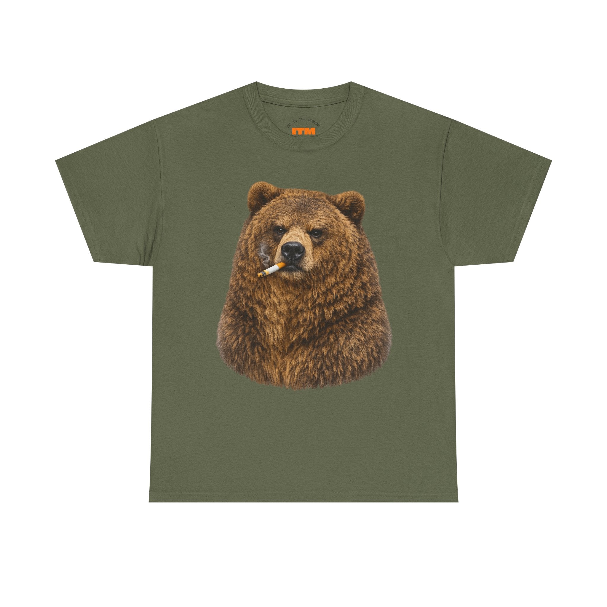 Bear Smoking