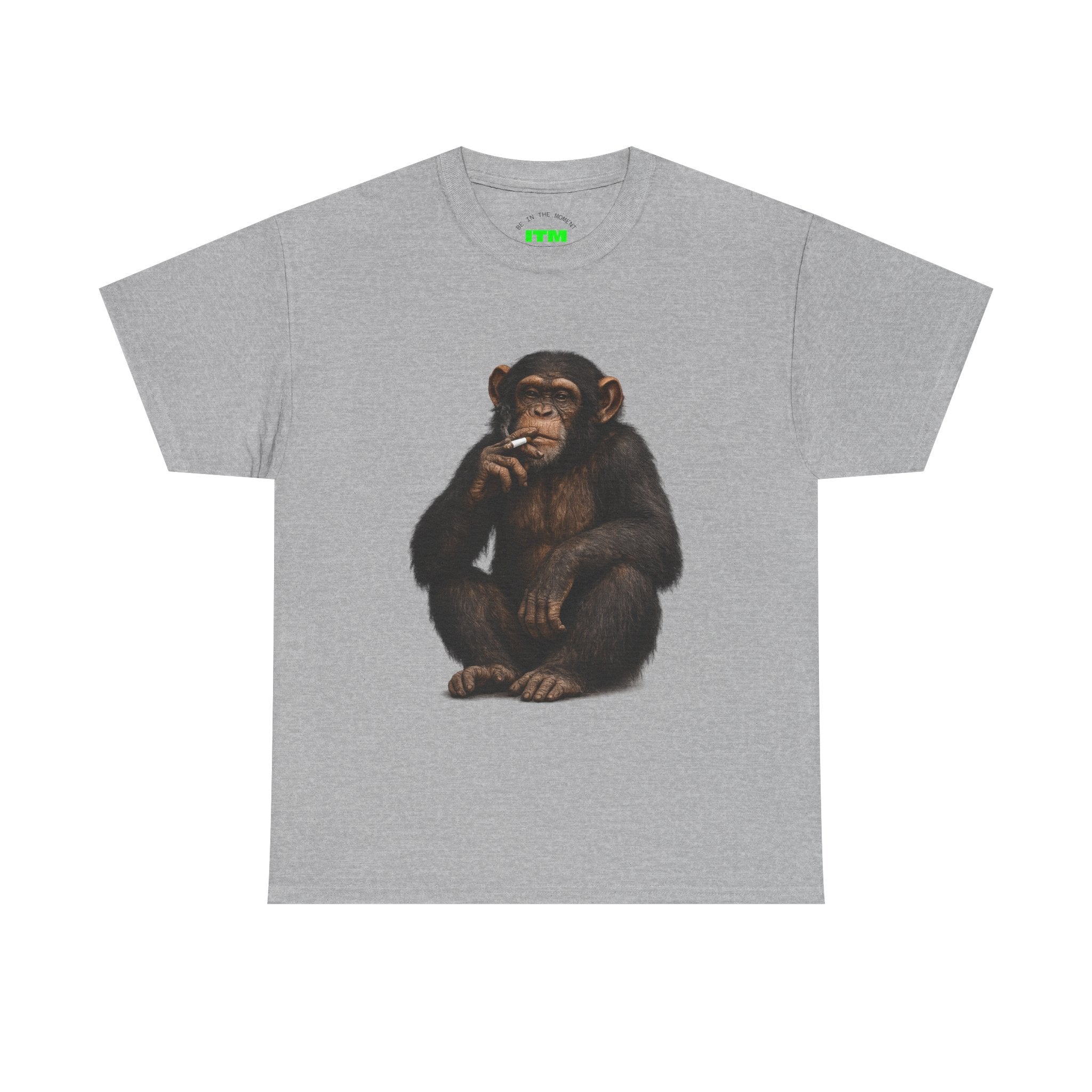 Chimpanzee Smoking