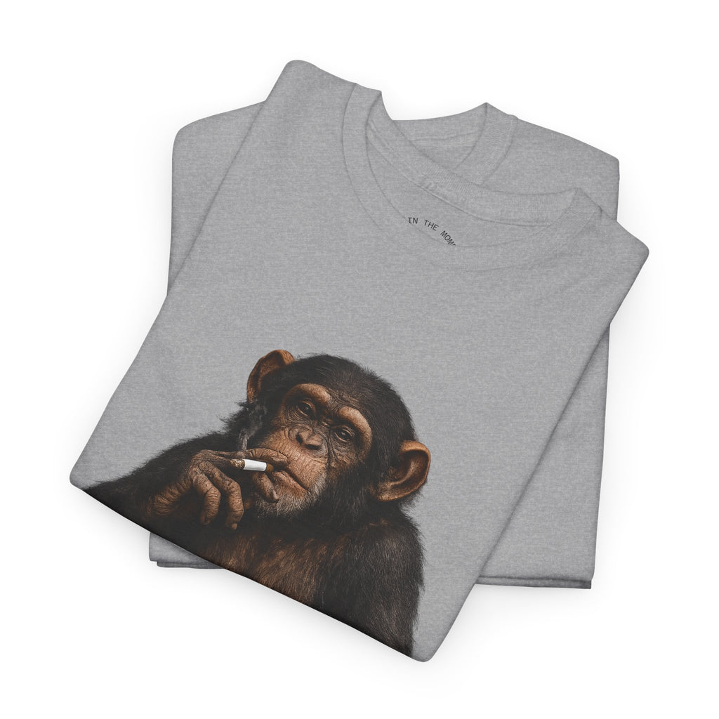 Chimpanzee Smoking
