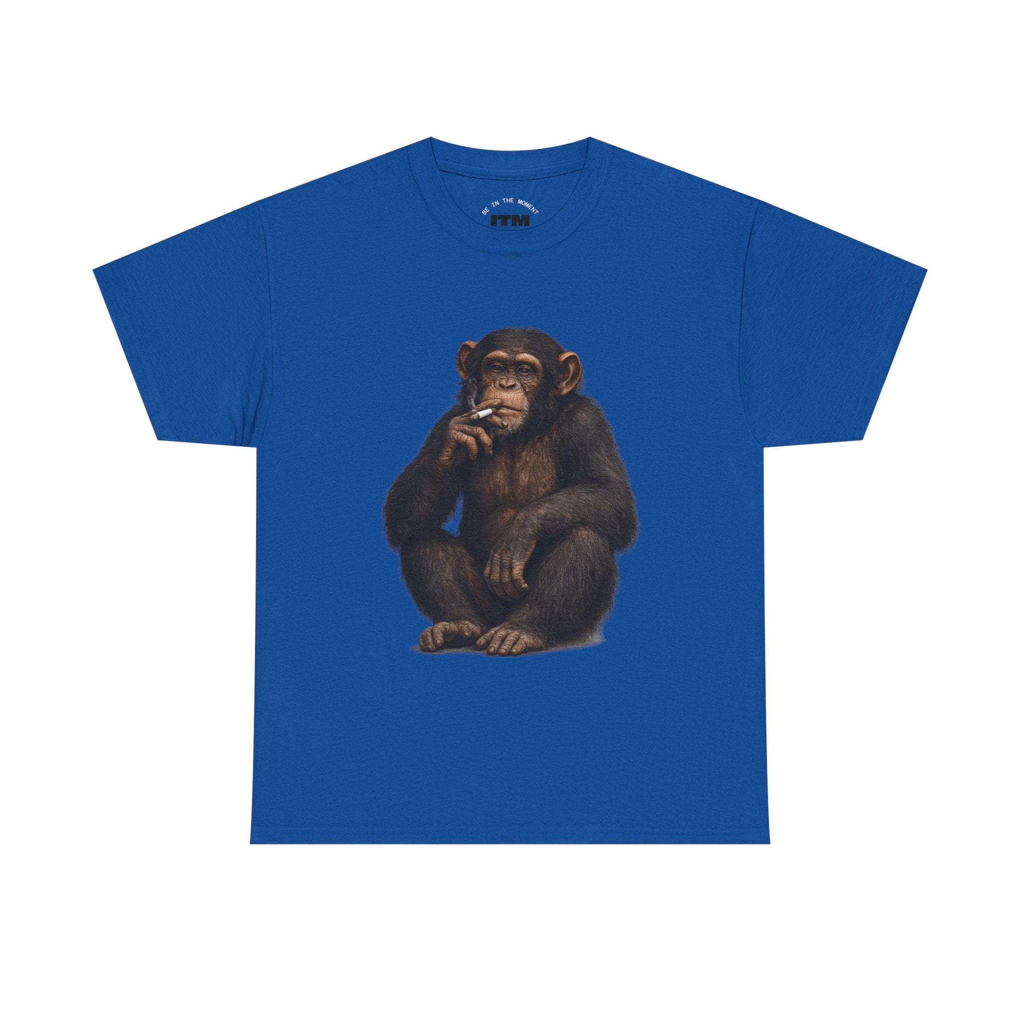 Chimpanzee Smoking