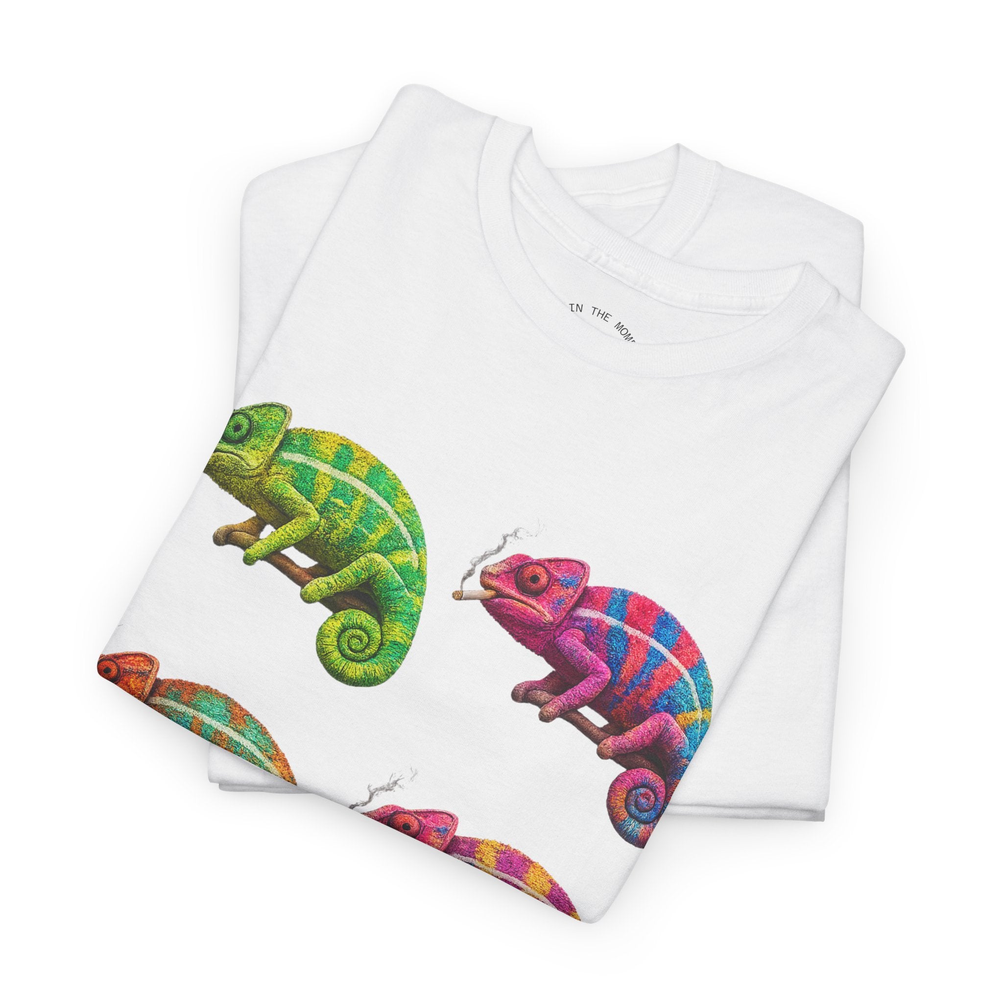 Chameleon Smoking