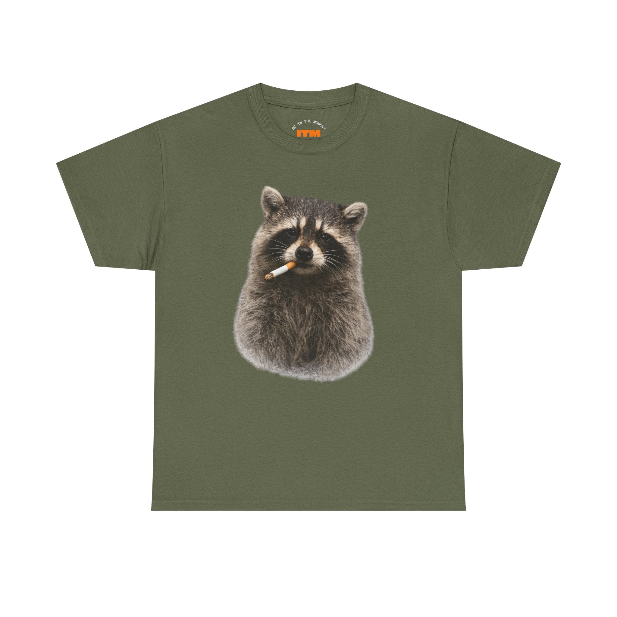 Raccoon Smoking