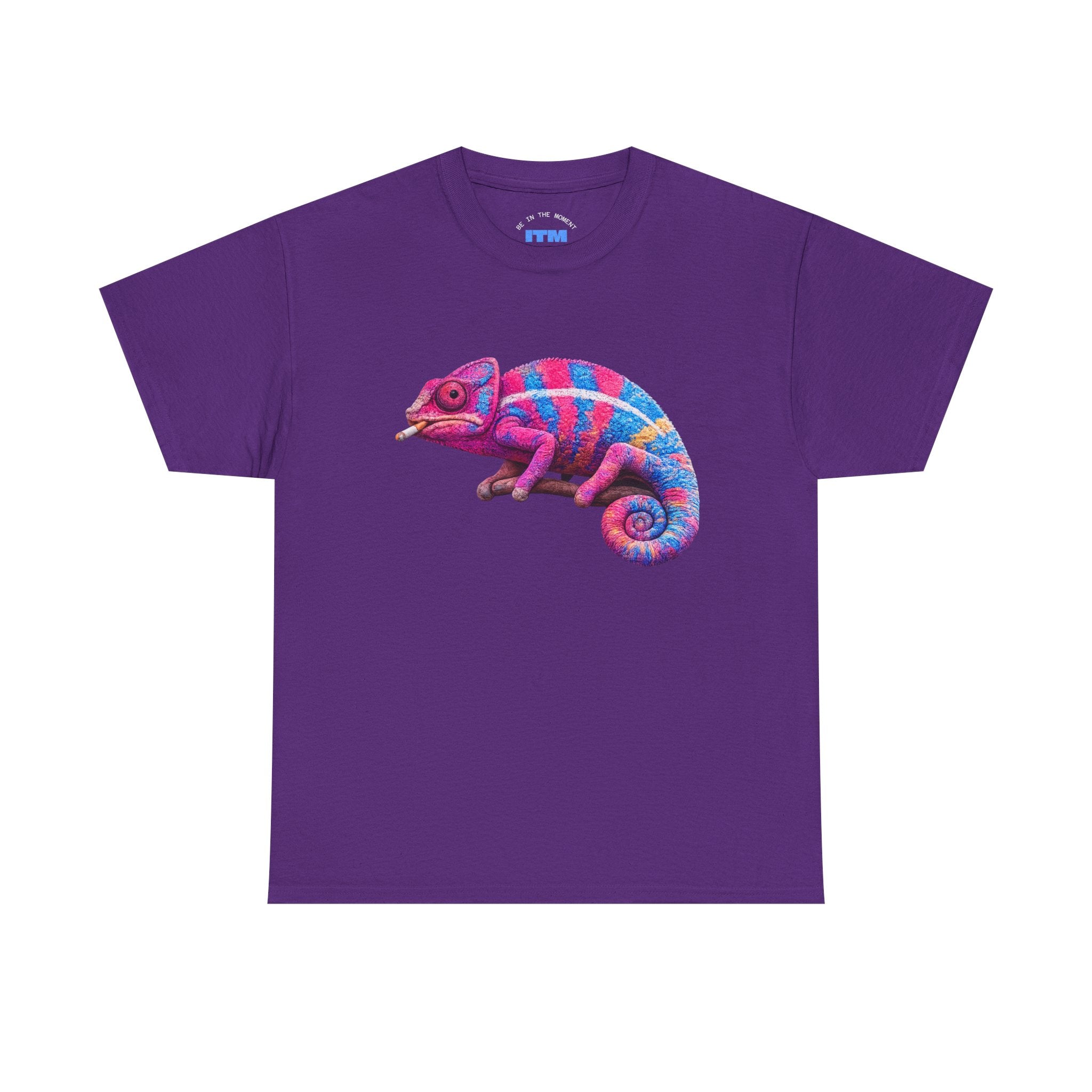 Chameleon Smoking